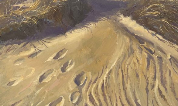 Herinnering in de duinen